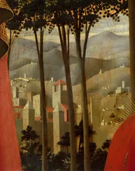 A deposição da Cruz ou do Altar da Santíssima Trindade (detalhe), c.1432 (tempera sobre madeira)