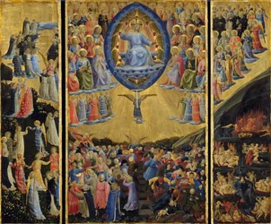 O Último Julgamento (Altar Alado, mendigar. século XV)