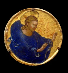 A bênção de Cristo. Pintura de Fra Giovanni (Guido di Pietro) dit Fra Angelico (1387-1455)