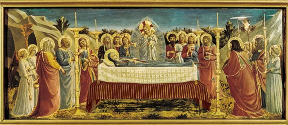 O Funeral da Virgem, c.1434-35 (têmpera sobre painel)