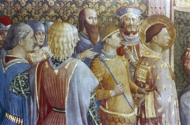 A condenação de São Lourenço pelo Imperador Valeriano