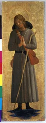 Um santo, c.1435-40 (tempera em madeira de choupo)