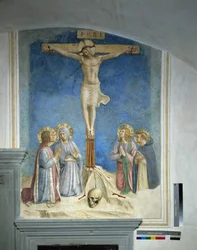 Crucificação com a Virgem Maria e São Cosme
