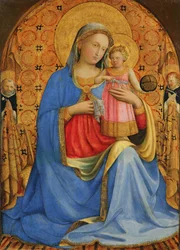 Maria com o Menino e santos