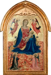 Virgem e criança com anjos, c1425