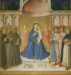 Conversa Sagrada Pala von Bosco ai Frati, c. 1450.