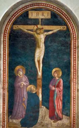 A crucificação com São Domingos, c. 1440