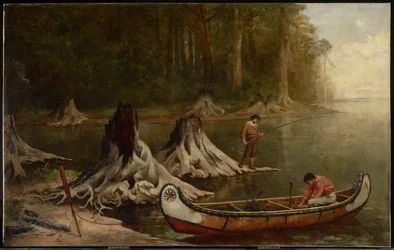 Relíquias da Floresta Primava, Canadá, 1885
