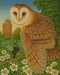 The White Garden, 1997 (óleo e têmpera no painel)