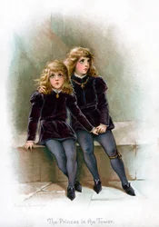 Os príncipes na torre, 1897.