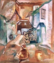 Pátio de Purbeck, Manhã
