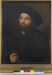 Retrato de um homem, c.1520 (óleo sobre tela)