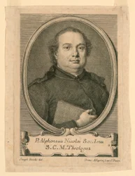 Retrato de P. Afonso Nicolai da Companhia de Jesus
