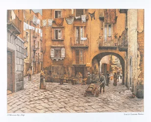 Itália, Nápoles, Sopportico de 