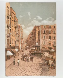 Itália, Nápoles, A Estrada Portuária