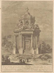 A Prima Macchina para a Chinea de 1782: O Templo de Janus Construído por Numa Pompilius