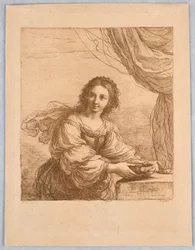 Sophonisba, com uma tigela