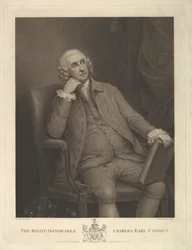 O honorável Charles Pratt, 1º Earl Camden, Lord Chancellor, 1795.