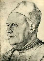 Retrato de um senador veneziano, 1487, 1943.
