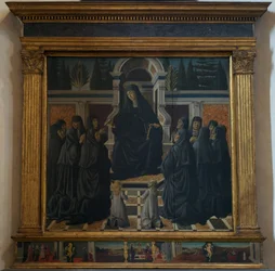 Santa Monica com as irmãs agostinianas, 1470