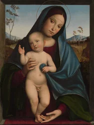 Madonna e criança, 1490s.