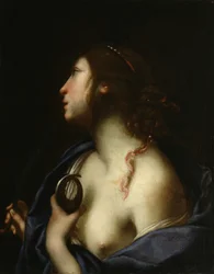 Santa Ágata, c.1635-45 (óleo e têmpera sobre tela)