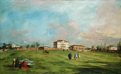 A Villa Loredan, País, início da década de 1780.