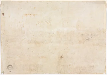 Três Esboços de Arcos (verso)