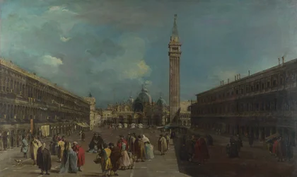 Veneza, Piazza San Marco, ca 1760