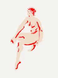 Resumo: «Red Nude»