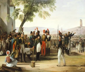 Napoleão depois da Batalha de Wagram, de Francesco Hayez (1791-1882)