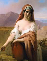 Rebecca no poço, 1848.