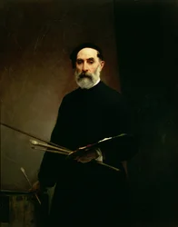 Auto-retrato, c.1860-62