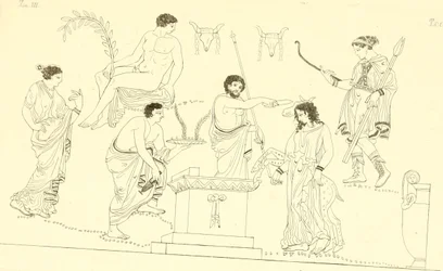 INGHIRAMI(1835) Pinturas de Vasos Fictícios Vol3 T251 (14761928896)
