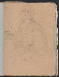 Verona Sketchbook: Gentlemen page 55, 1760.