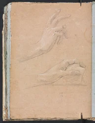 Verona Sketchbook: Hands, página 92, 1760.