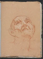 Verona Sketchbook: cabeça masculina (página 31)
