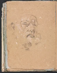 Verona Sketchbook: Página principal masculina 76, 1760.