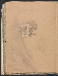 Verona Sketchbook: Página principal masculina 80, 1760.