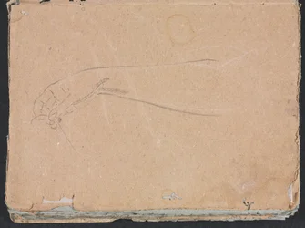 Caderno de desenho de Verona: mão direita, página 3, 1760.