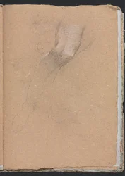 Caderno de desenho de Verona: perna direita, páginas 33, 1760.
