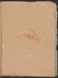 Caderno de desenho de Verona: Estudo das mãos, página 23, 1760.