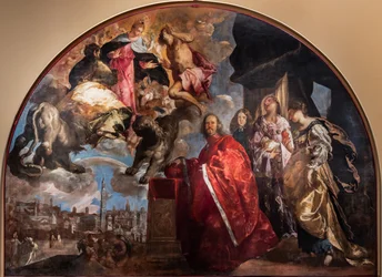 Glorificação do Podestà Girolamo Priuli