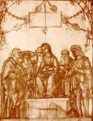 Madonna com quatro santos