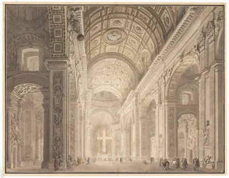 Interior da Igreja de São Pedro Iluminado