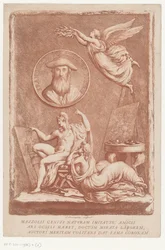 Alegoria do artista Francesco Mazzoli, conhecido como Parmigianino