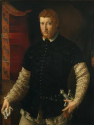 Retrato de um homem.