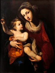 Madonna and Child de Francesco Solimena (1657-1747)