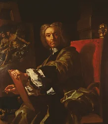 Auto-retrato, 1730-31
