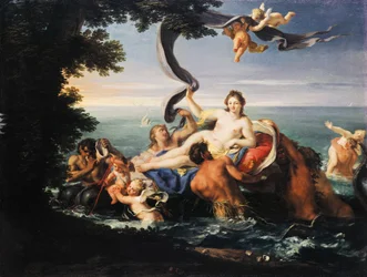 Triunfo de Galatea, de Francesco Trevisani (1656-1746), óleo sobre tela.